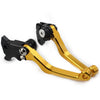 Yamaha TTR125L / LE / LW CNC Gold Disc Brake Clutch Levers (2000-2020)