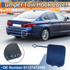 BMW 530i 540i M5 Quantum Blue Rear Car Bumper Tow Hook Cover