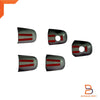Mitsubishi Triton Ute, Pajero Sport Matte Black Door Handle Cover Trim (05-23)
