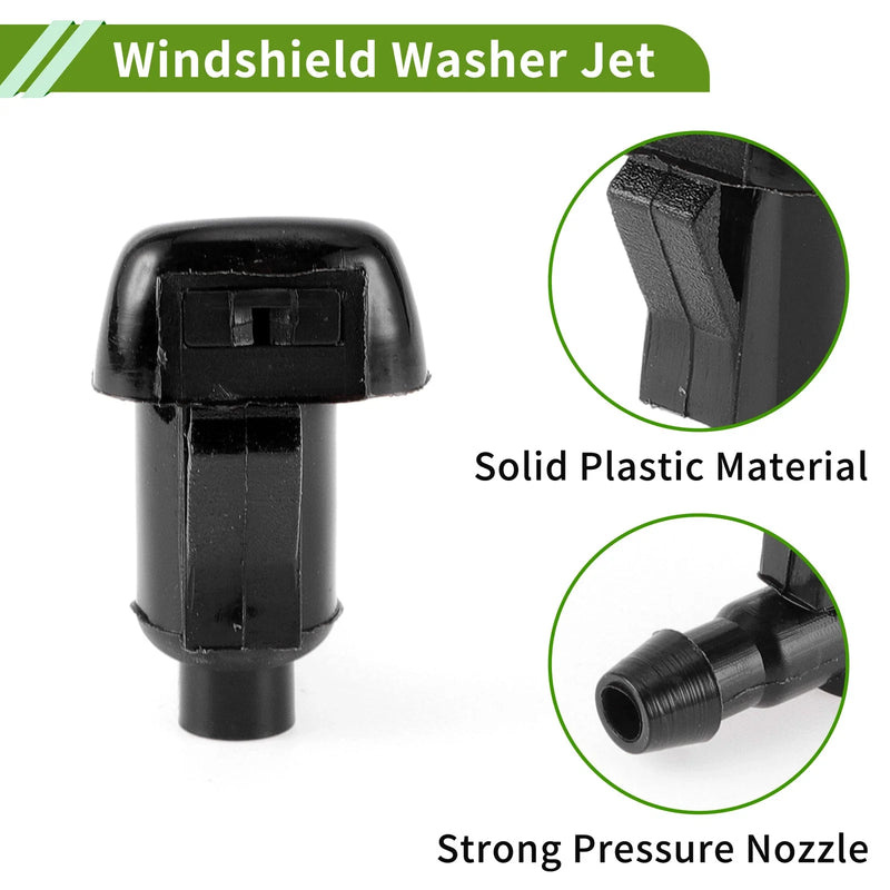 GMC Windshield Washer Nozzle w/ Hose Connector
