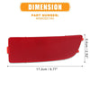Mercedes-Benz Sprinter 250 350 Front Right Bumper Reflector (2006-2016)