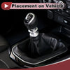 Suzuki Swift (2005-2010) Black Faux Leather Car Gear Shift Stick Gaiter