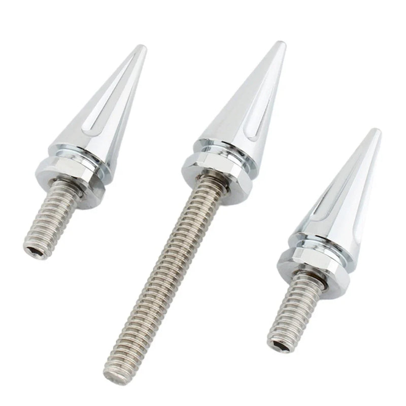 Harley Electra Glide, Street Glide 3 x Windshield Chrome Screws (2014+)