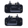 Holden Rodeo Front Left & Right Outer Door Handles 4pc Black (1988–2003)