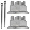 Honda 2 x Axle Castle Nut