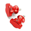 Honda CBR600RR (2003-2017) Pair Red Swingarm Sliders Spools 8mm