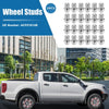 Ford F-150 (2015-2023) - Durable Wheel Lug Nuts 24 x Wheel Studs M14x1.5
