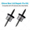 VW Jetta Golf Bora New Beetle Glove Box Lid Repair Kit (1999-2005)