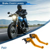 Kawasaki Z750 Levers / Adjustable Short Brake Clutch Solid Gold Tone (2007–2012)