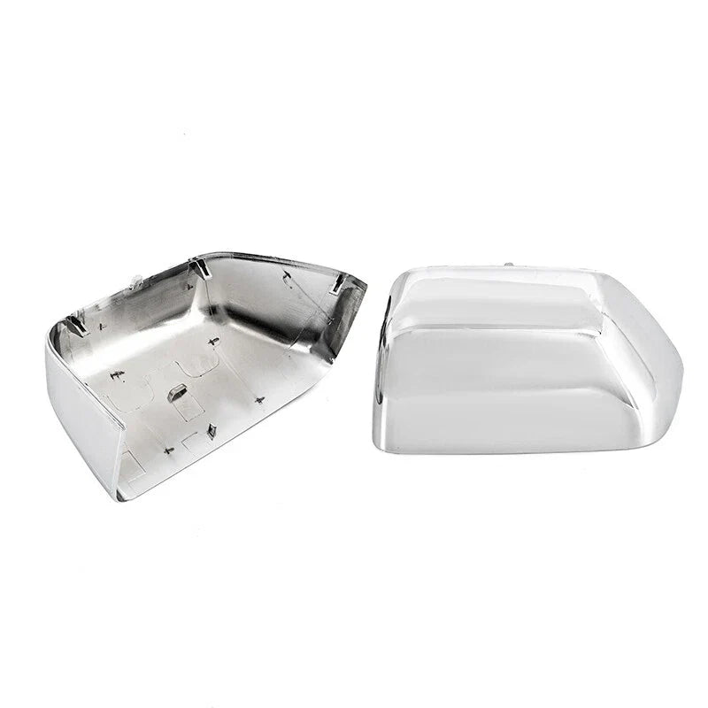 Ford Super Duty F250 F350 F450 Chrome Mirror Cover Cap Set LH & RH (2017-2022)