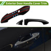 Kia K5 LX LXS (2020-2025) Gloss Black 1 Set Exterior Door Handle Cover Trim