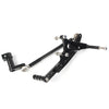 Triumph T595 509 955i 1050 Speed Triple Black Rearset Footpegs (2006-2012)