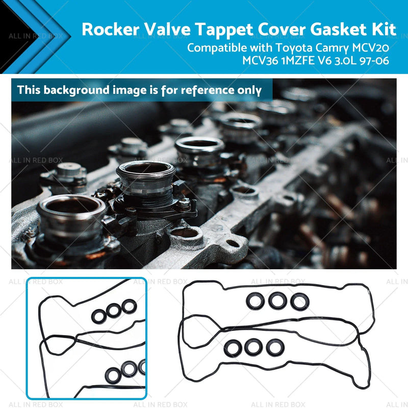 Toyota Camry MCV20 / 36 V6 3.0L Rocker Valve Cover Gasket (1997-2006)