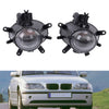 BMW E46 2 x Left+Right Clear Lens Fog Light Driving Lamp (2002–2005)