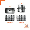 Toyota Hilux Ute 4 x Black Air Vent Grille (88-97)