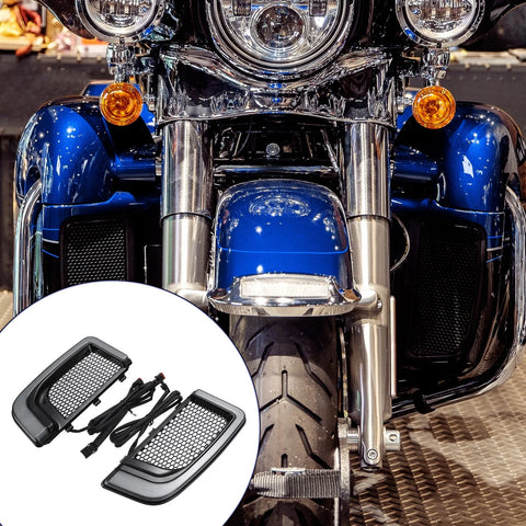 Harley Road Glide Street 1 Set Fairing Lower Grills Turn Signals