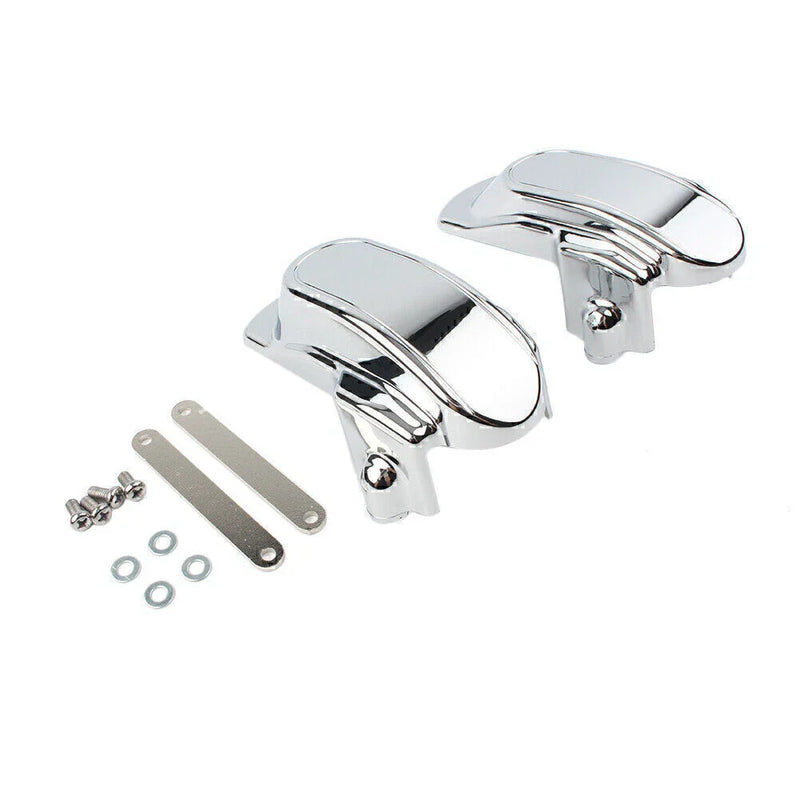 Harley Dyna FXD, FXDF, FXDB Rear Frame Axle Covers (2006-2017)