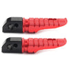 Street Scrambler 900 T100 T120 Red Aluminum Rear Footrests (2016-2023)