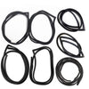 Windshield w Vent Weatherstrip Rubber Set 7 Fits Datsun Bluebird 510 4D 67-72