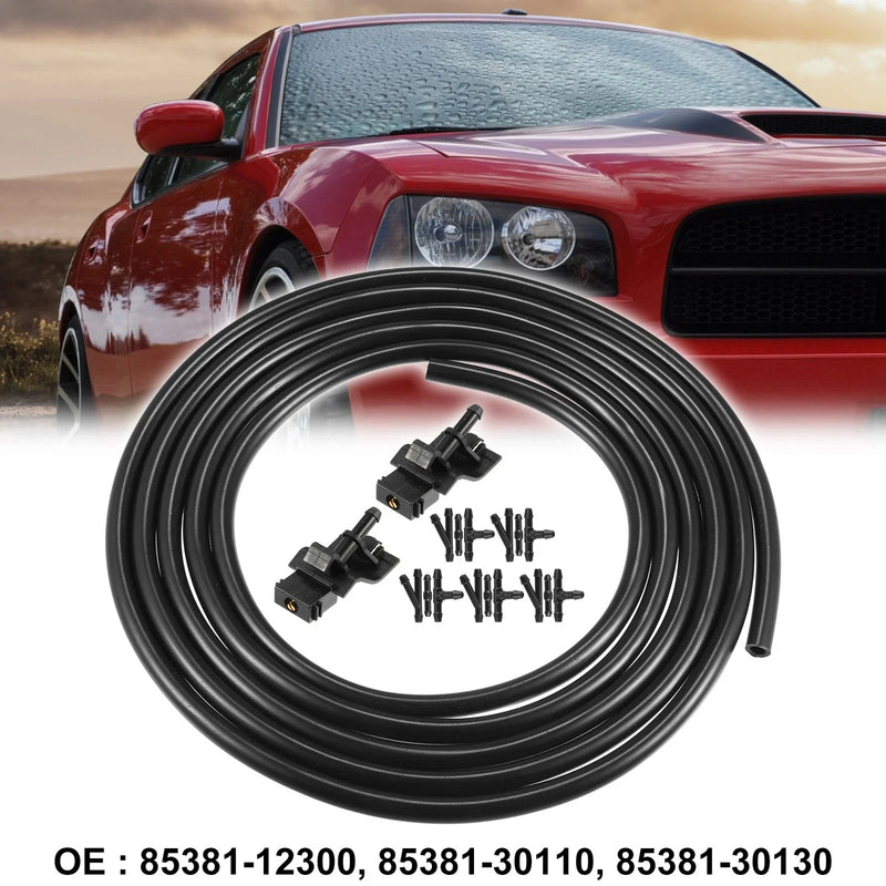 Toyota Scion 2 x Windshield Washer Nozzle Hose 2.5m