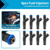 Mercruiser V8 MPI 5.7, 4.3, 5.0, 350 Mag 8 x Fuel Injectors (1996-2023)