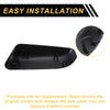 Ford F-150 Left Right Rearview Mirror Cover Caps Black Carbon Fiber
