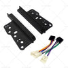 Toyota Double Din Dash Facia Kit + ISO Wiring Harness