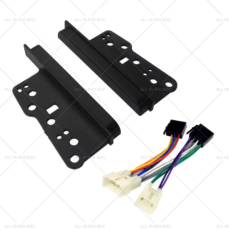 Toyota Double Din Dash Facia Kit + ISO Wiring Harness