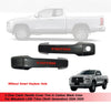 Mitsubishi L200 Triton 2 x Door Catch Handle Cover Trim Carbon (2024-2025)
