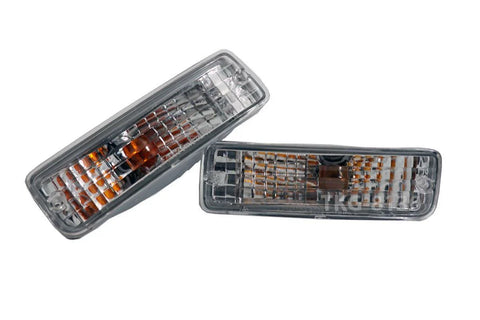 Toyota Hilux MK3 2 x Front Bumper Light Lamps (1988-1997)