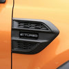 Side Vent Cover Trim Styling Black Fits Ford Ranger T6 Ute Truck 2018-20 D05