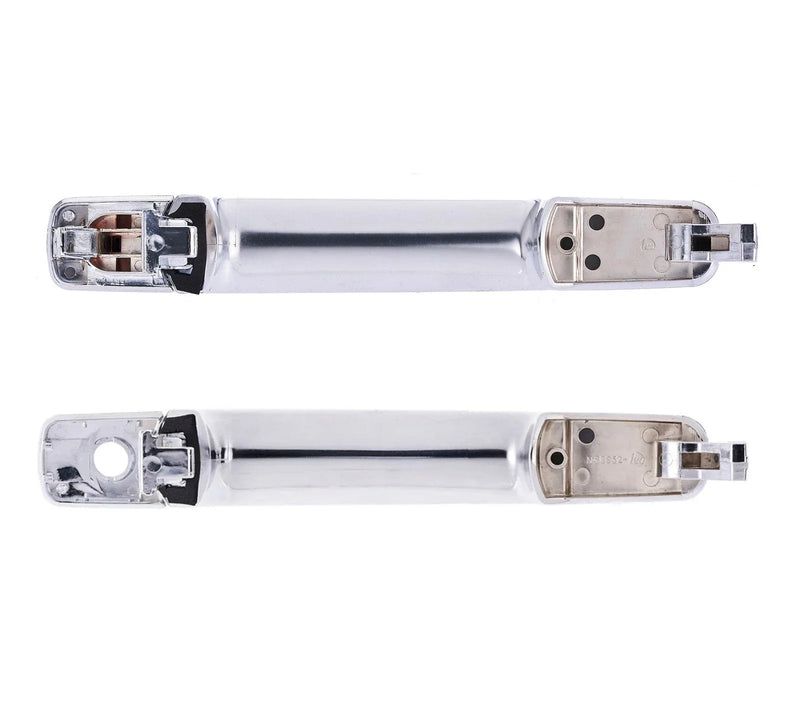 Nissan X-Trail 2 x Front Left & Right Outer Door Handles Chrome (2007–2014)