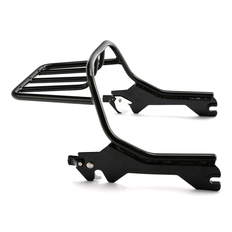 Harley Breakout FXBRS & Fat Boy FLFBS Black Two Up Luggage Rack (2018-2025)