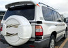 Toyota Land Cruiser 100 / Lexus LX470 Rear LED Spoiler Wing Unpainted (1998-2007)