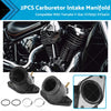 Yamaha V-Star XVS650 Carburetor Intake Manifold Boots (1998-2016)