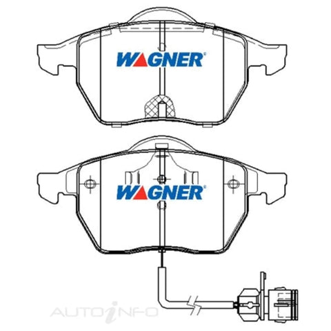 Audi A4 / A6 / A8 / TT / Volkswagen Passat Front Disc Brake Pads Set (1994-2006)