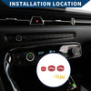Toyota Supra 2018-2022 - Red 3 x Pcs AC Radio Volume Knob Cover Ring