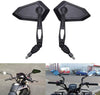 ATV Quad Motorcycle 10mm Black Arrow Rear View Mirrors