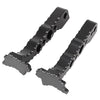 Suzuki Hayabusa GSXR 1300 (2008-2017) Black Rear Passenger Foot Pegs