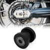 Motorcycle 8mm Hole Chain Roller Pulley Slider Tensioner Wheel Guide Plastic
