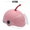 Car Motorcycle Bike Helmets Red Antenna Shape Roof Ornament Top Stickers