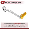 Honda CRF110F (2013-2018) Silver Gold Tone Shifter Lever