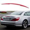 Mercedes R231 2013-2020 Designo Cardinal Red ABS Boot Spoiler