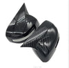 Honda Civic Carbon Fiber Ox Horn Rear View Mirror Cover (2012-2015)