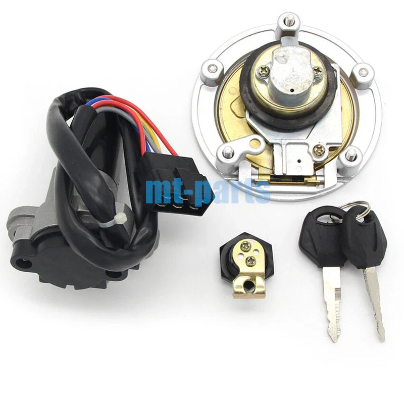 Ducati Monster 750, ST4 Ignition Key Switch & Fuel Tank Cap Set (96-02)