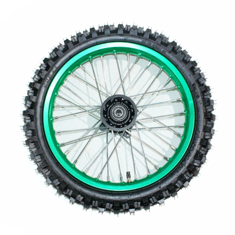 PIT PRO Dirt Bike (60-100) 14" Inch 12mm Axle Front Wheel Rim Tire