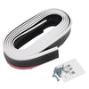 Car 2.5M White Lower Lip Protector Strip Bumper Guard (No Year Specified)