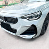 BMW 2-Series Coupe G42 M-Sport Front Bumper Canards Splitter (2022–2025)