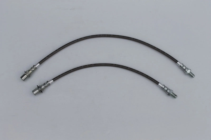 Toyota Land Cruiser (80) Non-ABS, 4" Lift Braided Brake Hose Set (2)