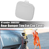 Volvo S60 (2011-2018) Silver Tone Rear Bumper Tow Hook Eye Cap Cover